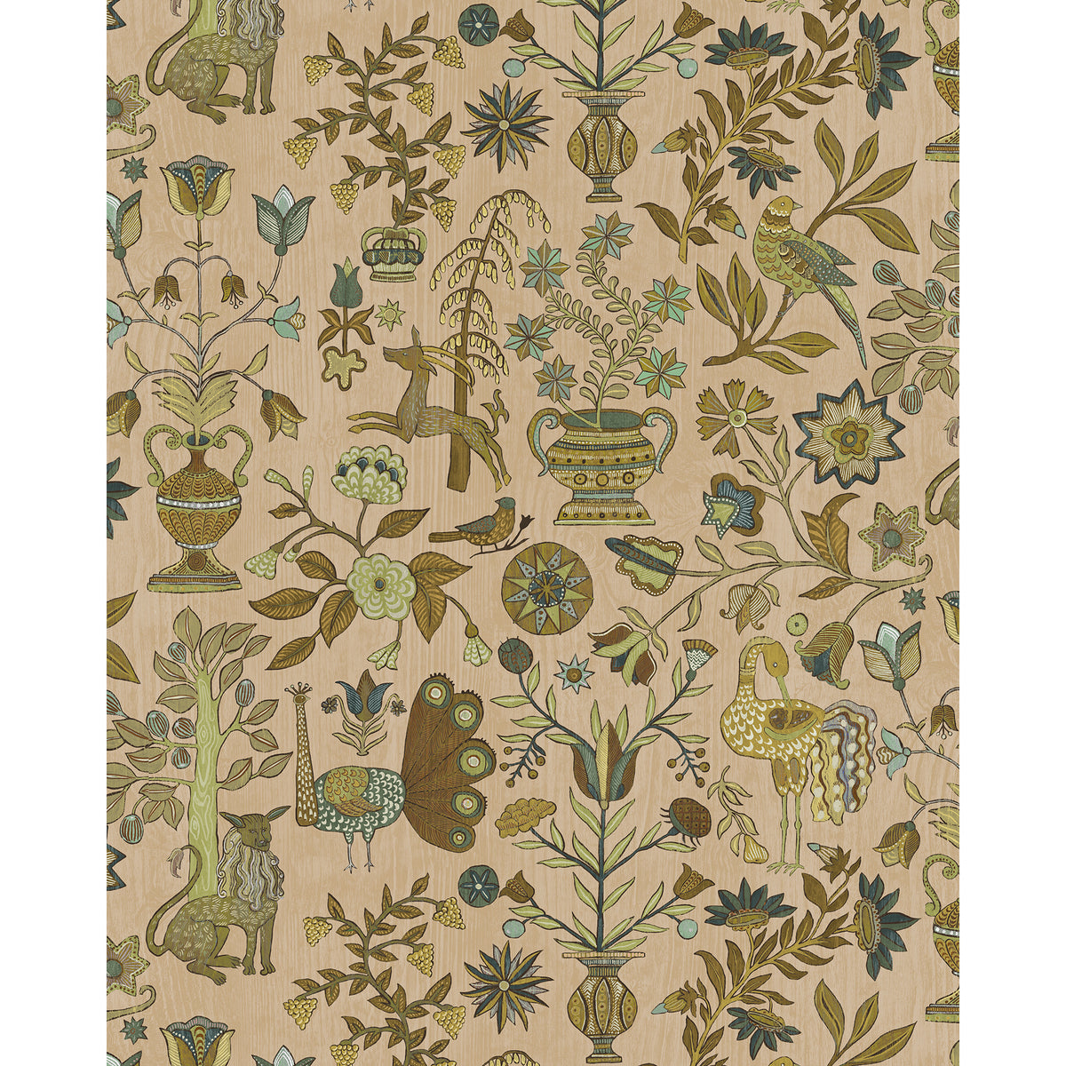 Fable Garden Wallpaper by Josephine Munsey in 21