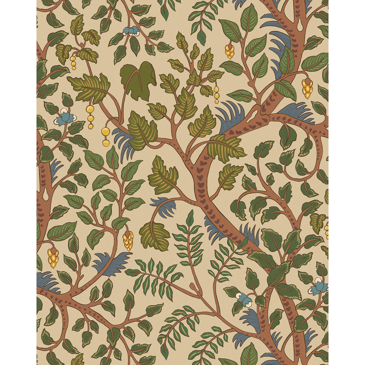 Brushwood Wallpaper by Josephine Munsey in 01
