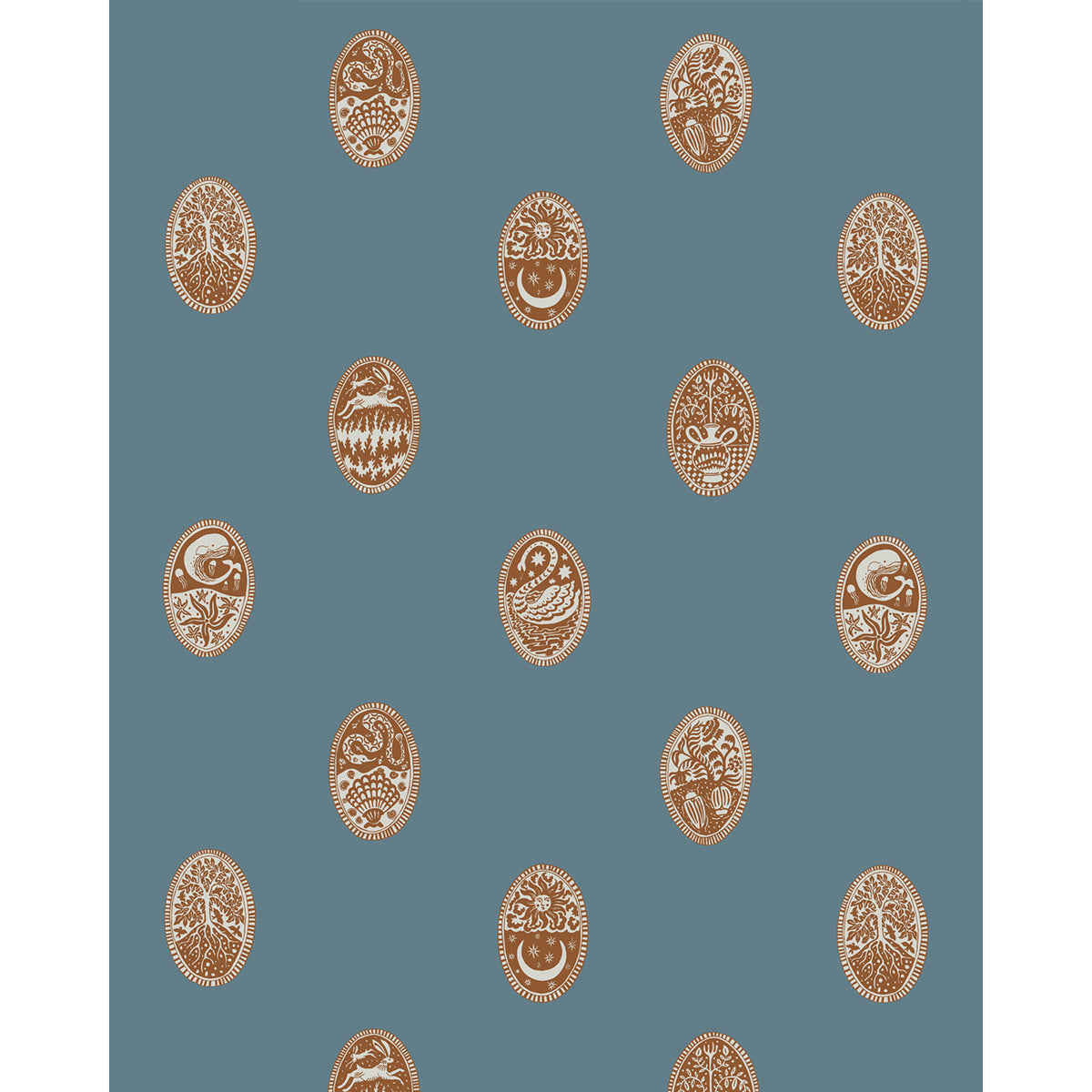 Linear Cameos Wallpaper by Josephine Munsey in 02