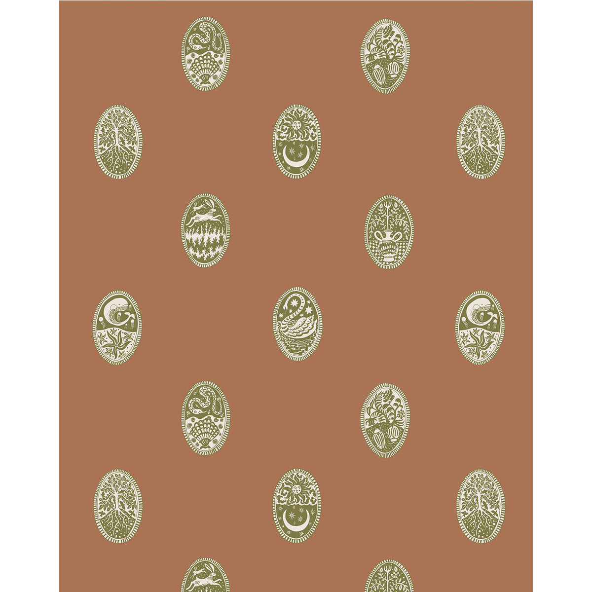 Linear Cameos Wallpaper by Josephine Munsey in 04