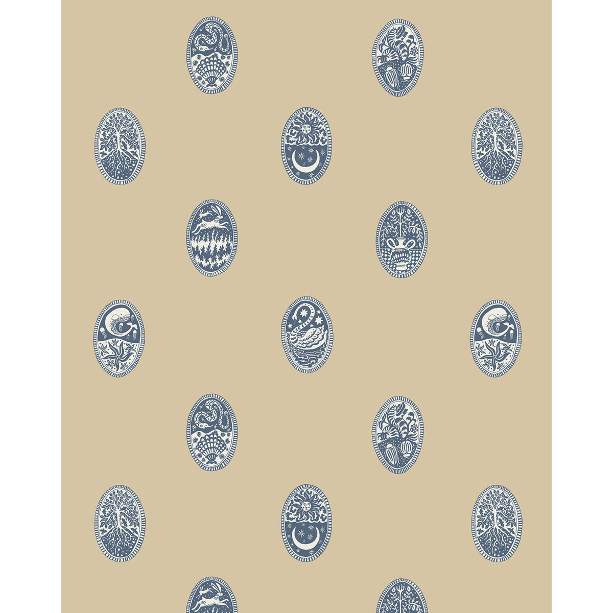 Linear Cameos Wallpaper by Josephine Munsey in 05