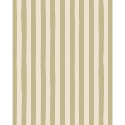 Medium Hand Painted Stripe Wallpaper by Josephine Munsey in 01