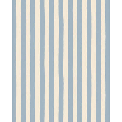Medium Hand Painted Stripe Wallpaper by Josephine Munsey in 02