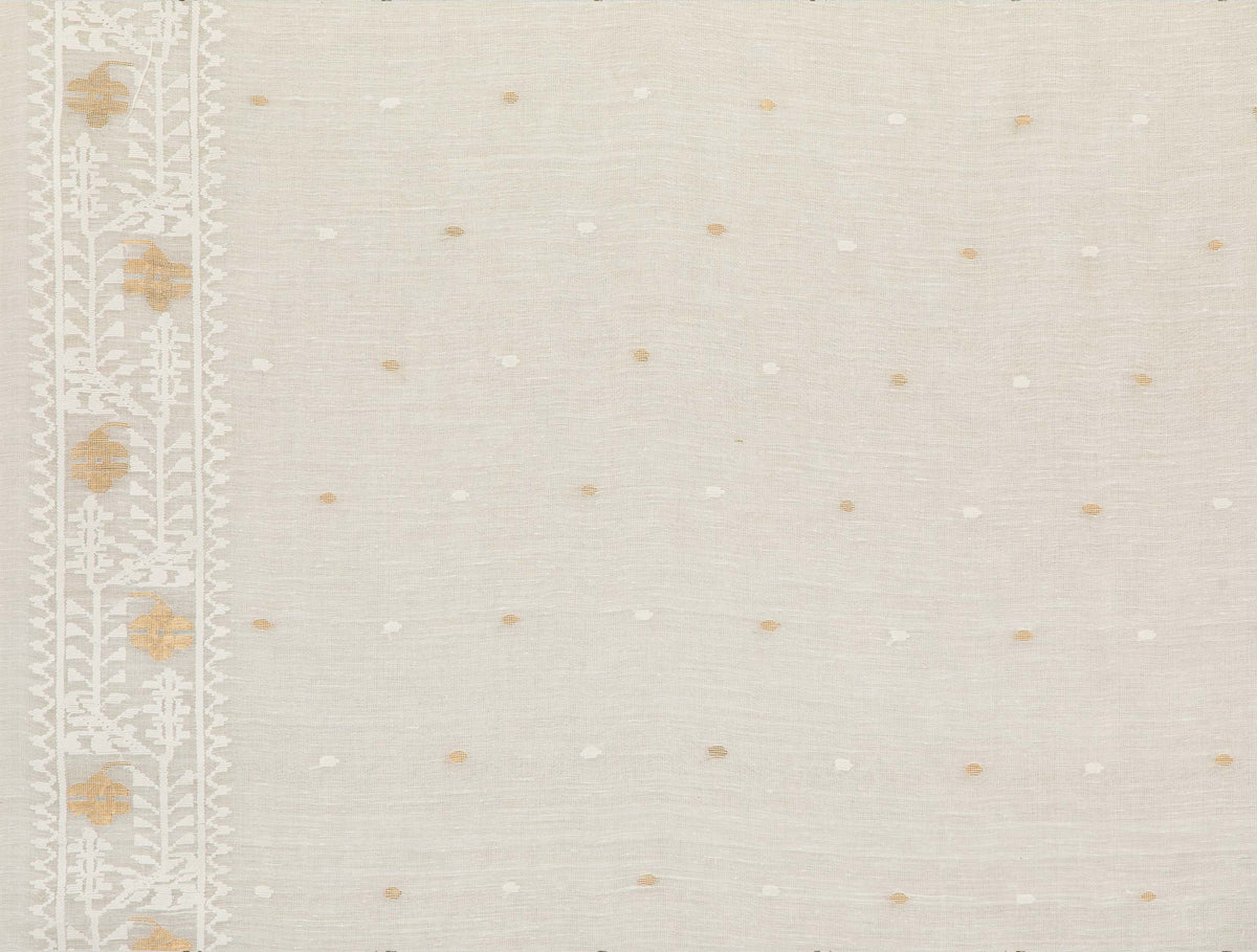 Nilanjana (With border) Cream