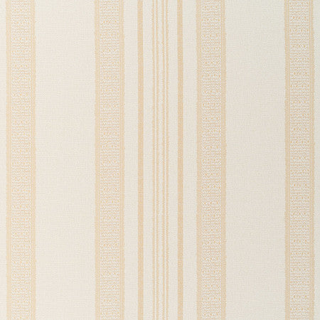 Indian Garden Stripe Fabric by Jasper in Cream