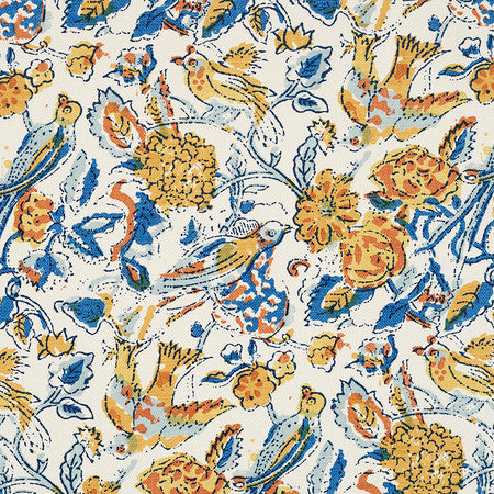 Bangalore Fabric by Jasper in Saffron