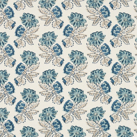 Bangalore Flower Fabric by Jasper in Sage