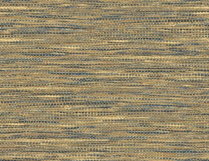 Seabrook Japandi Style Rina Wallpaper - Honey & Navy