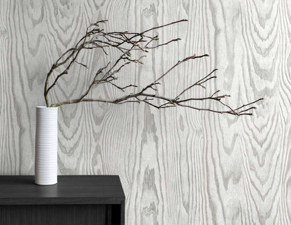 Seabrook Japandi Style Nina Wallpaper - Fog