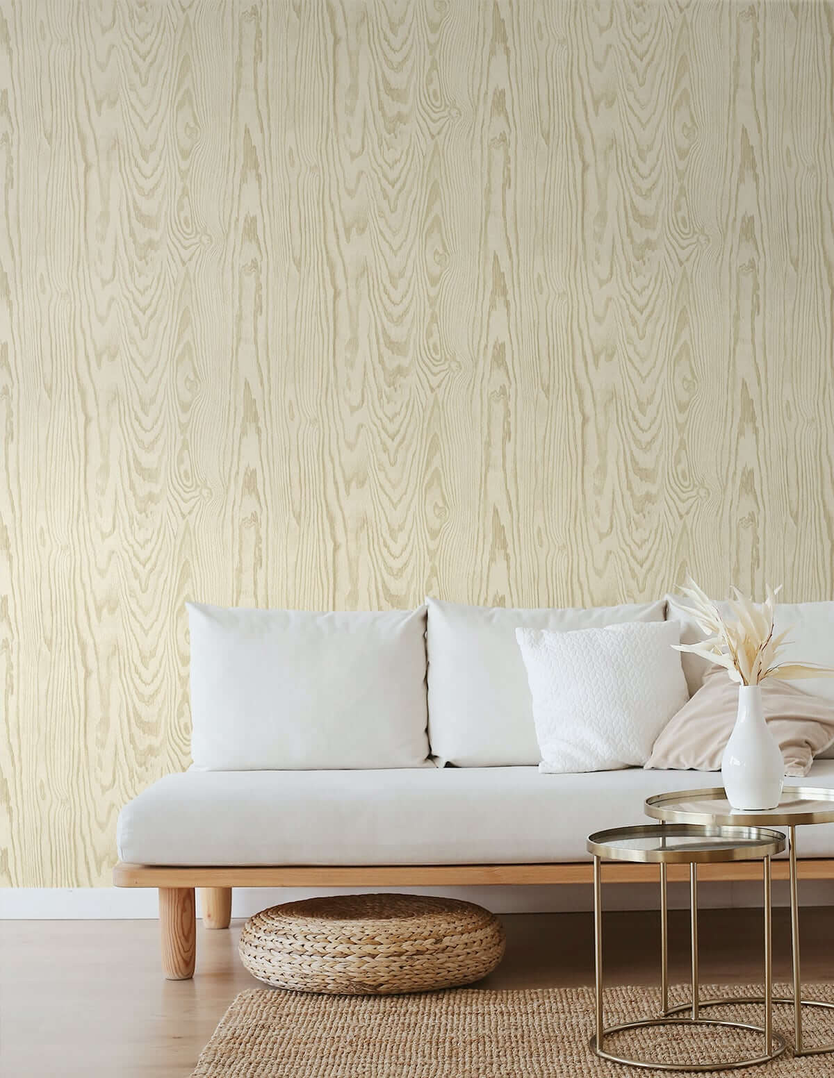 Seabrook Japandi Style Nina Wallpaper - Sand Dunes
