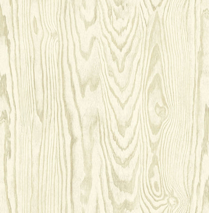 Seabrook Japandi Style Nina Wallpaper - White Oak
