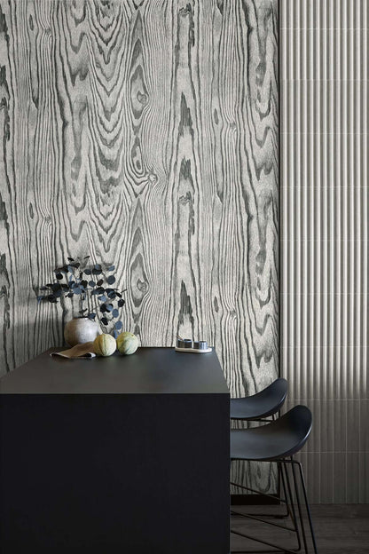 Seabrook Japandi Style Nina Wallpaper - Salt & Pepper