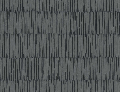 Seabrook Japandi Style Naomi Wallpaper - Charcoal