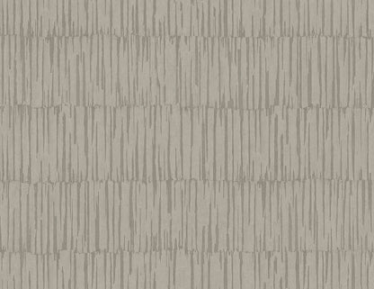Seabrook Japandi Style Naomi Wallpaper - Greystone
