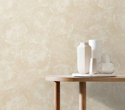 Seabrook Japandi Style Eren Wallpaper - Soft Beige