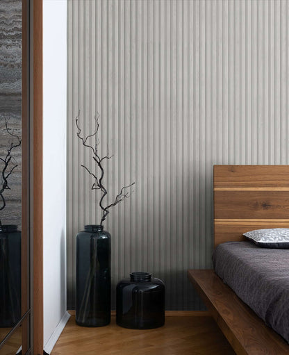 Seabrook Japandi Style Jun Wallpaper - Pearl Grey