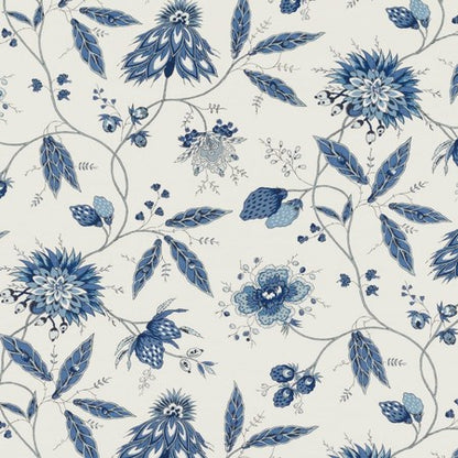 Fraises Des Bois Fabric by Jasper in Indigo