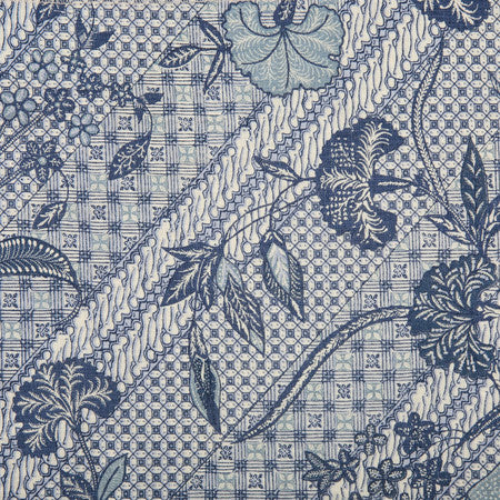 Java Stripe Fabric by Jasper in Indigo