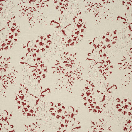 Minterne Garden Fabric by Jasper in Red