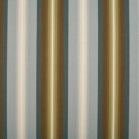 Nash Stripe Fabric by Jasper in Blue