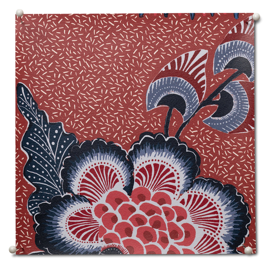 Jakarta Wallpaper by Serena Dugan in Rhubarb