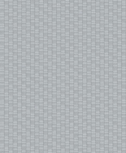 Seabrook Mondrian Deco Spliced Stripe Wallpaper - Skylight