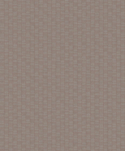 Seabrook Mondrian Deco Spliced Stripe Wallpaper - Warm Graphite