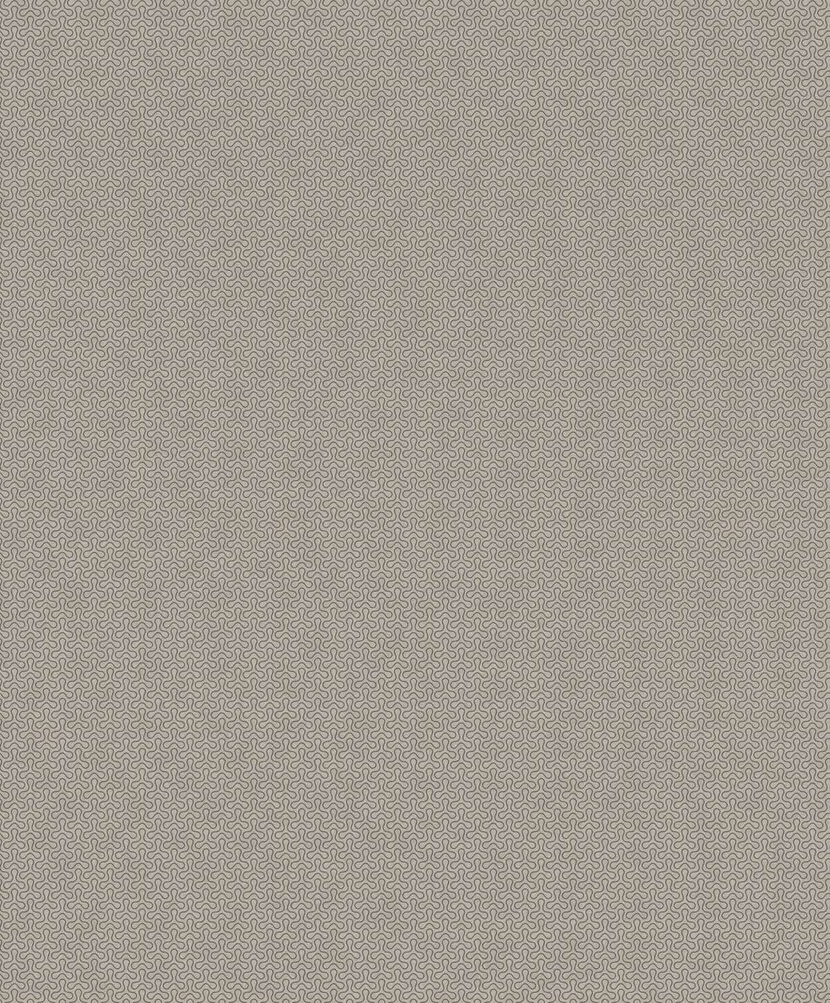 Seabrook Mondrian Spiro Wallpaper - Pavestone Gray