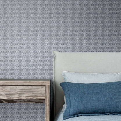 Seabrook Mondrian Capsule Wallpaper - Skylight