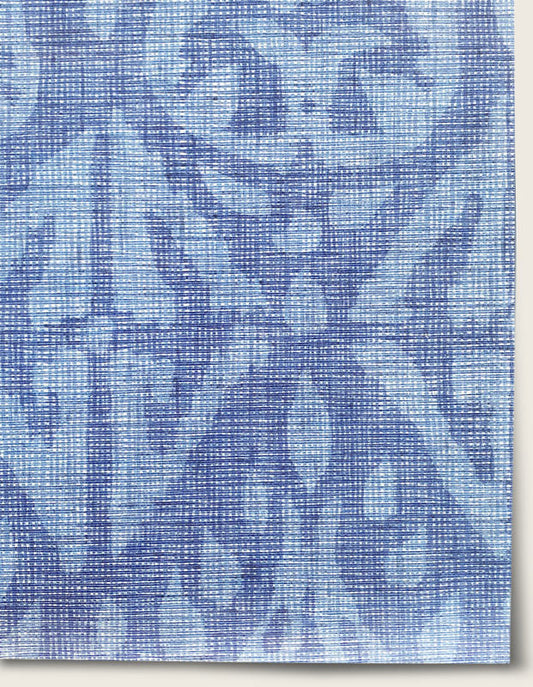 Kadri Wallpaper by Aux Abris in Indigo