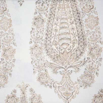 Cypress Fabric by Titley & Marr in Dove and Sand