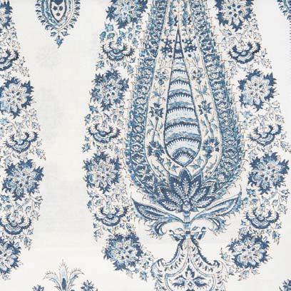 Cypress Fabric by Titley & Marr in Indigo