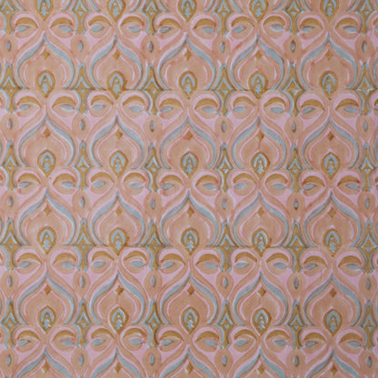 Khiva Fabric by Serena Dugan in Salmon