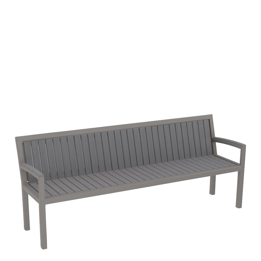 Koko Ii Januswood Bench With Arms 211