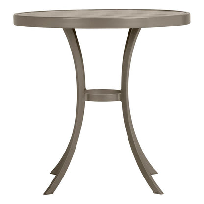 Koko II Tulip Dining Table Round 76 by JANUS et Cie in Mercury