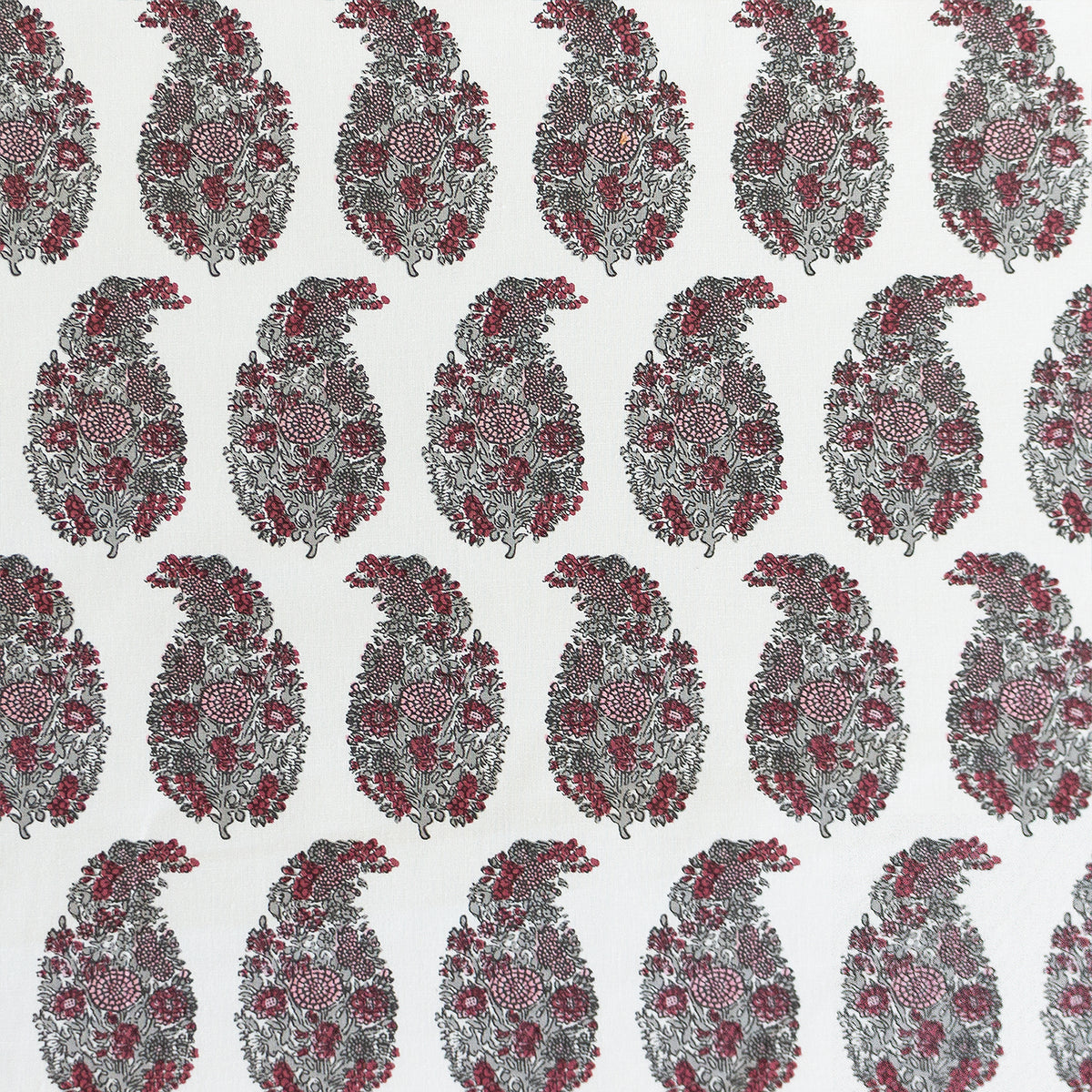 Tarsila Fabric by Gaston y Daniela in Rosa/Berenjena