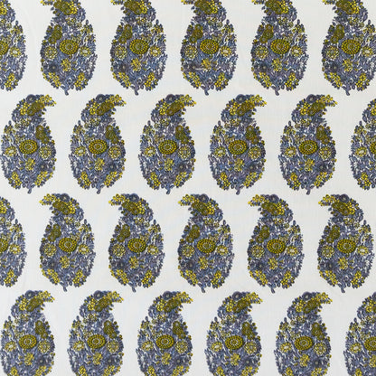 Tarsila Fabric by Gaston y Daniela in Mostaza/Gris
