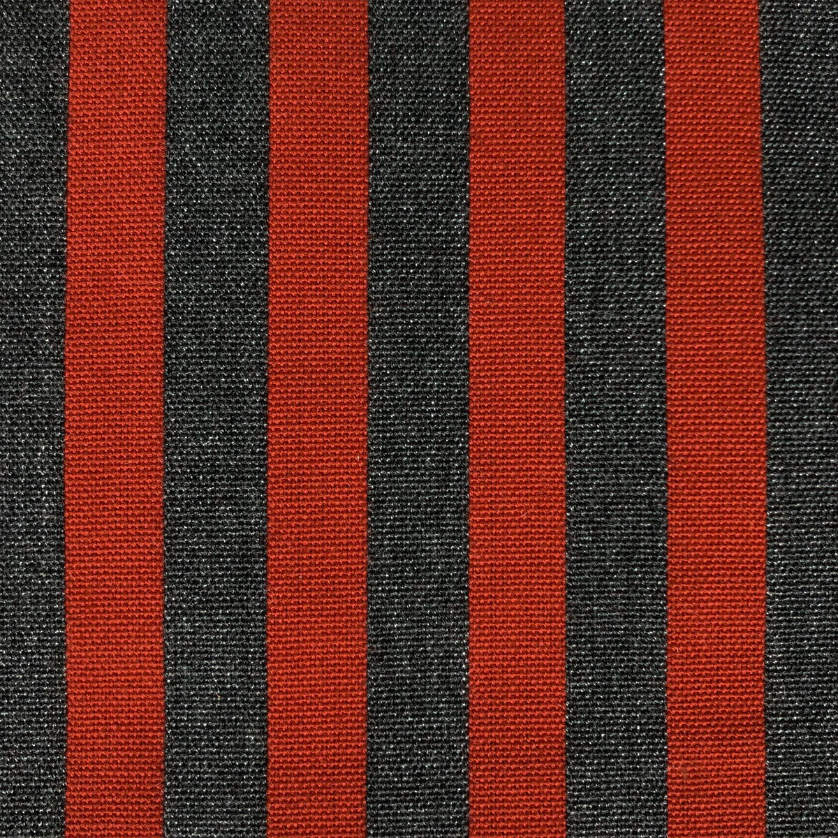 Benjamin Fabric by Gaston y Daniela in Gris/Rojo