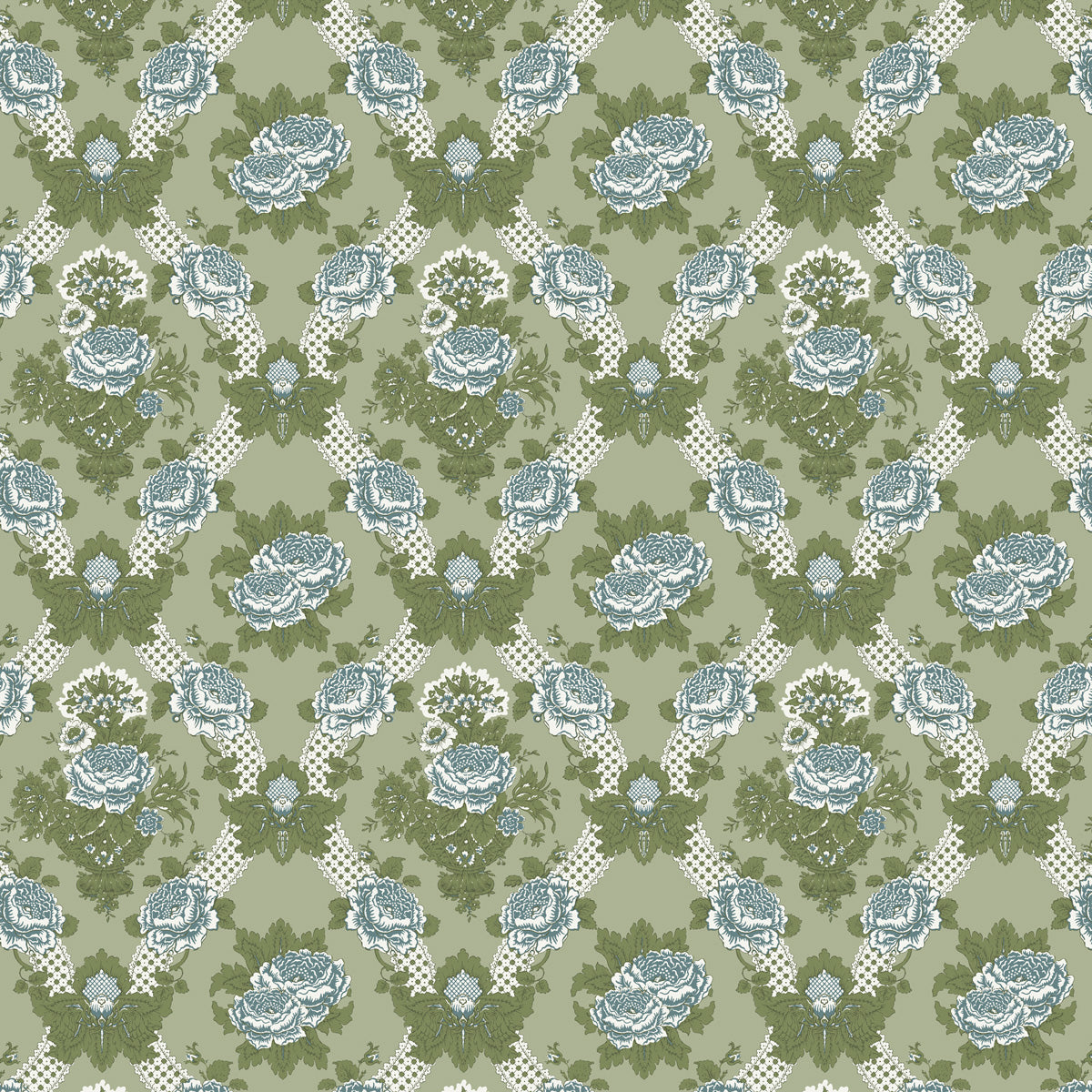 Aranchina Fabric by Gaston y Daniela in Verde