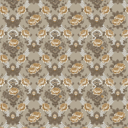 Aranchina Fabric by Gaston y Daniela in Topo/Ocre