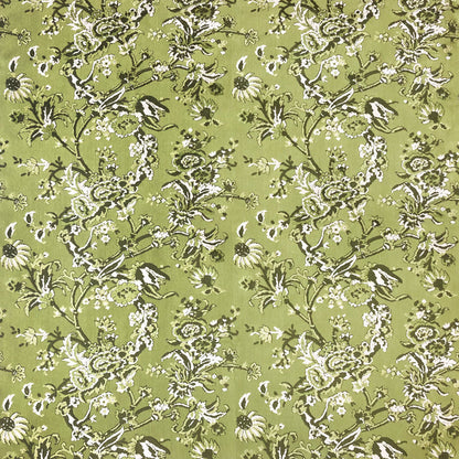 Carlota Fabric by Gaston y Daniela in Verde