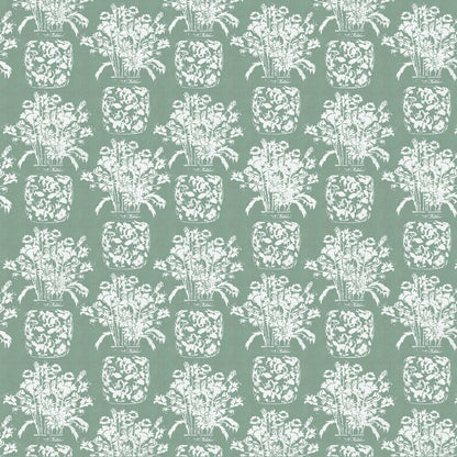 Hora Espejo Fabric by Gaston y Daniela in Verde