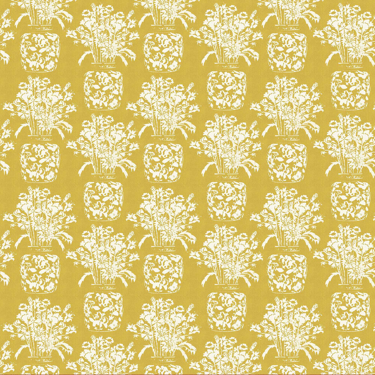 Hora Espejo Fabric by Gaston y Daniela in Amarillo