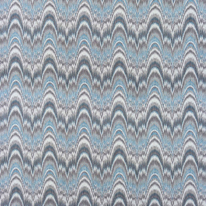 Spencer Tracy Fabric by Gaston y Daniela in Marron/Azul
