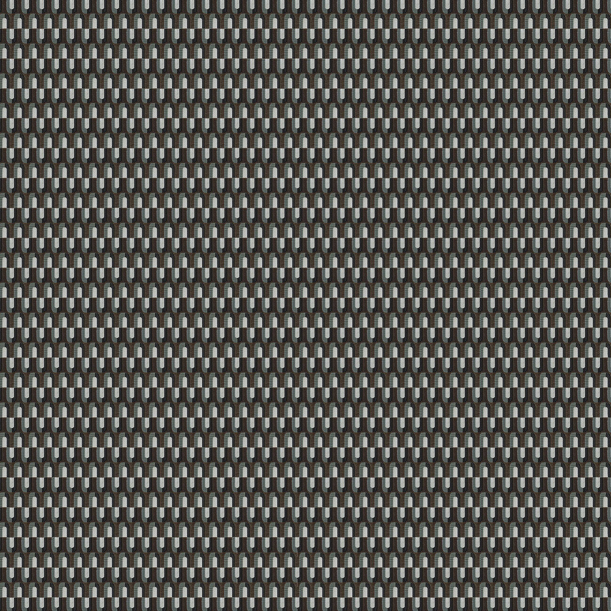 Algendar Fabric by Gaston y Daniela in Marron/Gris