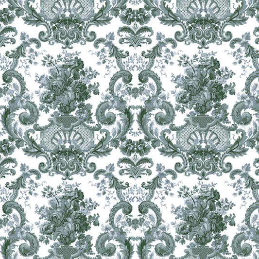 San Ildefonso Fabric by Gaston y Daniela in Azul