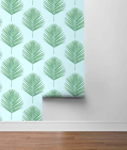 Maui Palm Peel & Stick Wallpaper