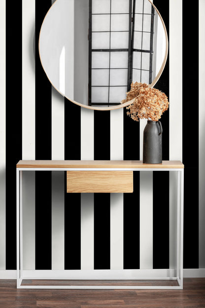 Designer Stripe Peel & Stick Wallpaper