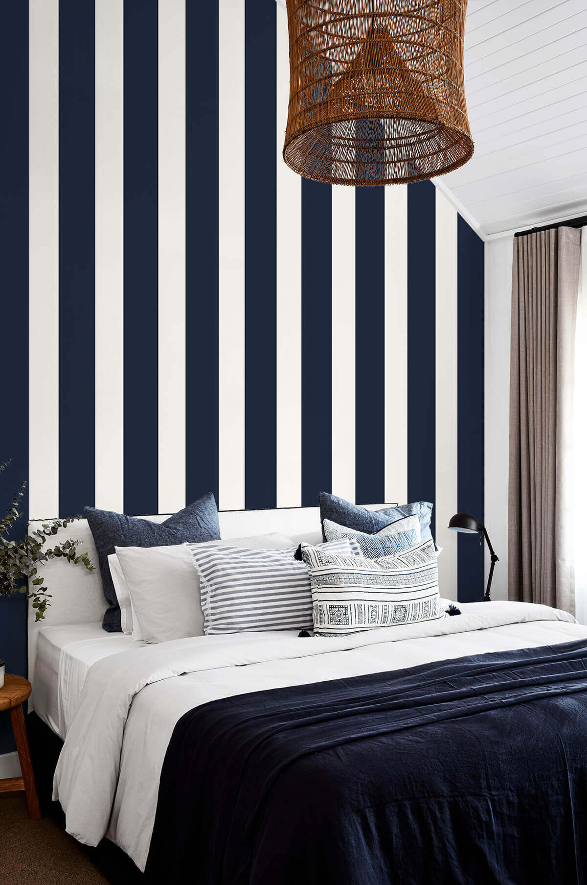 Designer Stripe Peel & Stick Wallpaper