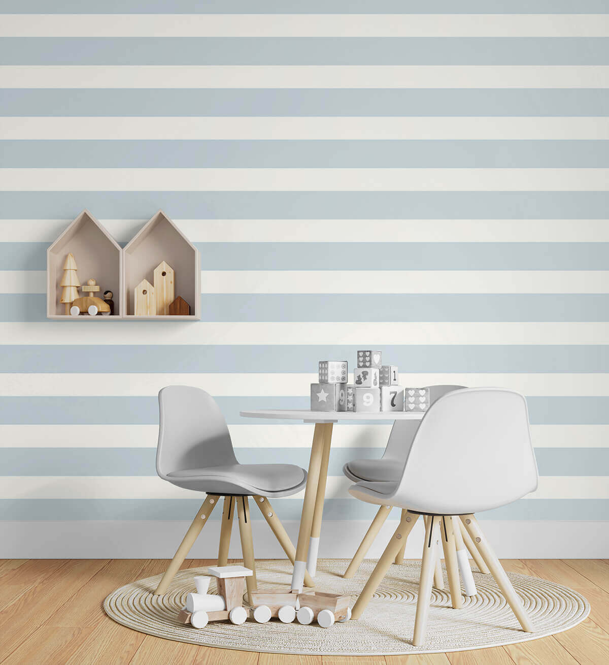 Designer Stripe Peel & Stick Wallpaper